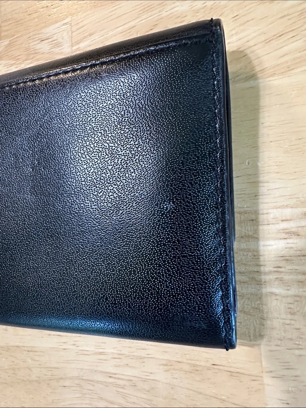 Marc by Marc Jacobs Black Leather Foldover Wallet